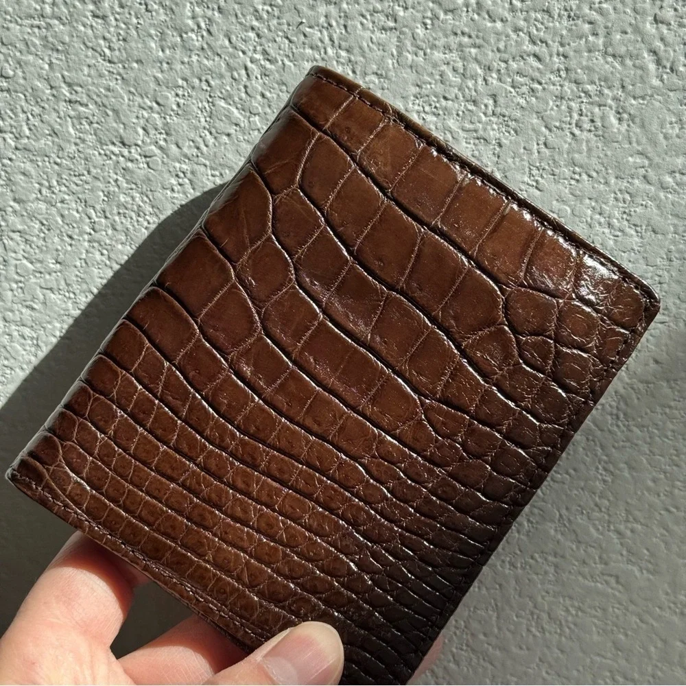 Genuine Croc Leather Wallet